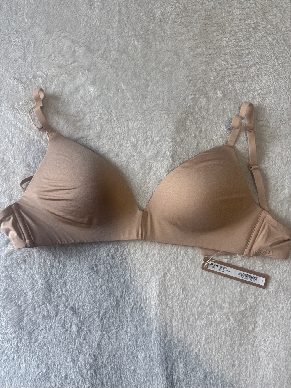 SKIMS Wireless Form T-Shirt Bra in Clay 32B NWT